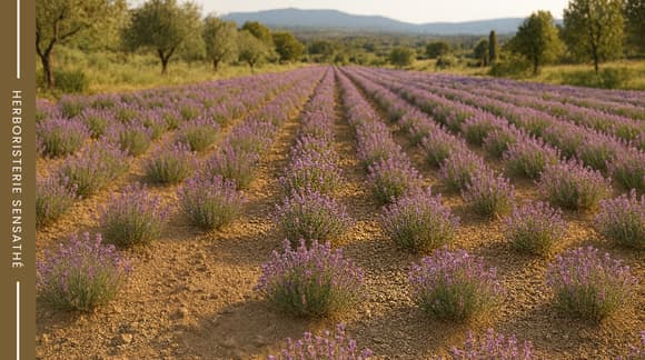Champ de thym BIO en Provence Champ de thym BIO en Provence